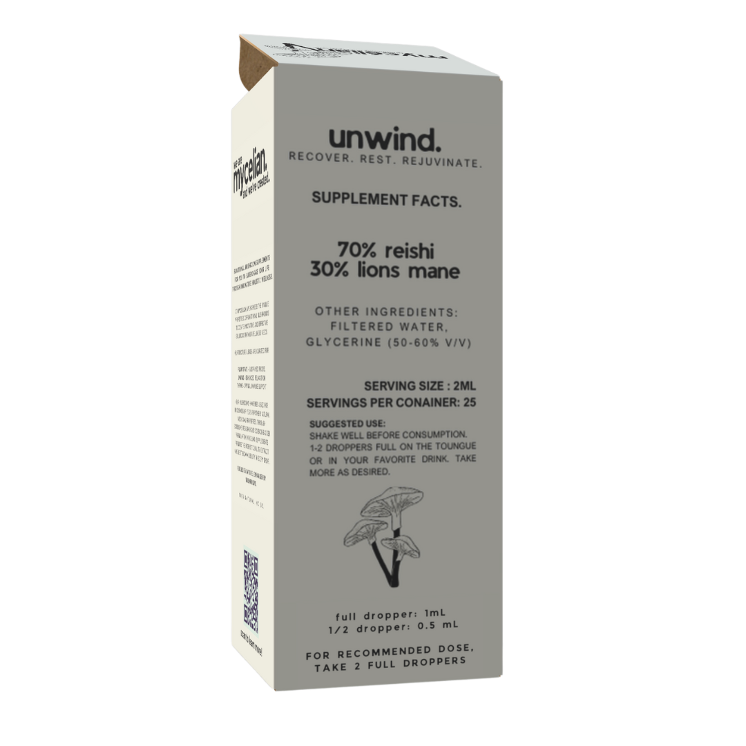 Unwind - Mushroom Extract Tincture